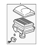 1770021150 - Engine: Air Cleaner Assembly for Toyota: Prius Image