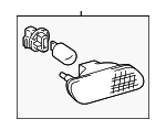 8173030110 - Electrical: Park/Turn Lamp for Lexus: GS300, GS400, GS430, LS400 Image