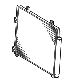 MZ691054 - : Advantage Select™ Condenser,1.2L for Mitsubishi: Mirage, Mirage G4 Image