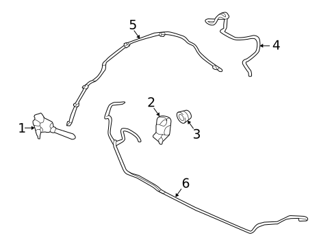 Washer Components for 2020 Jaguar F-Pace #0