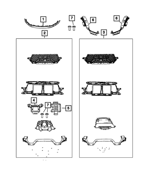 Grilles for 2022 Ram 1500 #1