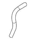 162670P020 - Cooling System: By-Pass Hose for Toyota Image image