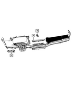 68600402AF - Electrical: Instrument Panel Switch for Mopar Image