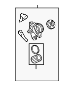 11428683206 - Engine: Oil Filter Housing for BMW Image