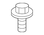 9010906293 - Body: Roof Luggage Carrier Side Rail Bolt for Toyota Image