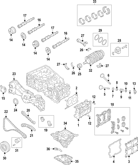 Engine for 2015 Subaru XV Crosstrek #2