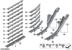 51475A60665 - : Insert Door Sill Front for BMW Image