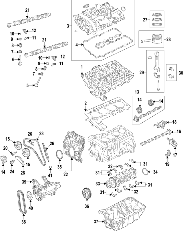 11121019165 - Engine: Cylinder Head for BMW Image