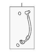 2017-2018 Porsche Cayenne - Discharge Line
