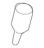 9A781623100 - HVAC: Center Press Tube Cap for Porsche: Cayenne, Panamera Image