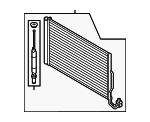 95857311102 - HVAC: A/C Condenser for Porsche: Cayenne Image