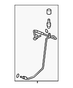15928693 - HVAC: AC Tube for Chevrolet: Equinox | Pontiac: Torrent Image