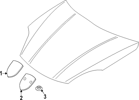 Exterior Trim - Hood for 2024 Porsche Cayenne #0