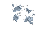 2236906702 - Interior Trim/Exterior Detachable Parts: Trim, Load Compartment for Mercedes-Benz Image