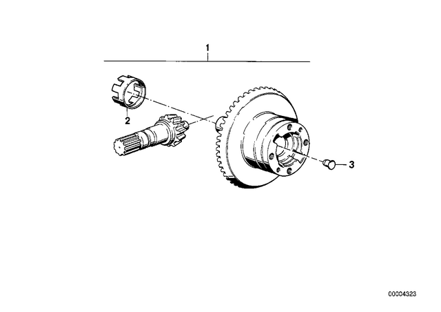 33121454019 - : Covering Cap for BMW-Motorrad Image