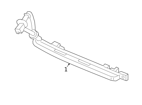 High Mounted Stop Lamp for 2025 Acura RDX #0