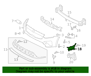 2019-2021 Kia Forte Air Duct 86542-M7000 | OEM Parts Online
