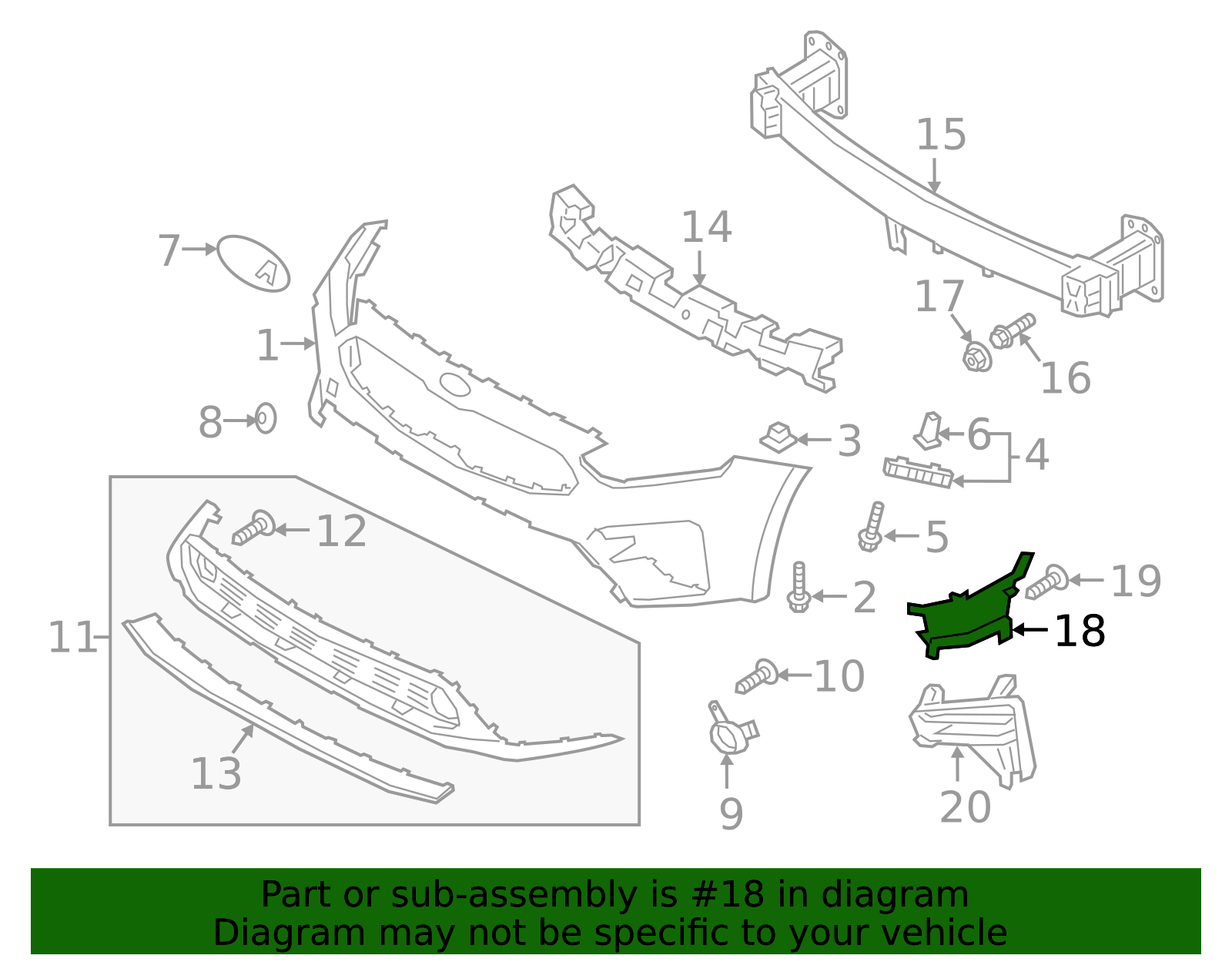 86541-M7000 - Air Duct 2019-2021 Kia Forte | Kia.Parts Store