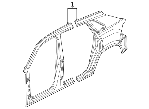 Uniside for 2025 Volkswagen Atlas Cross Sport #0