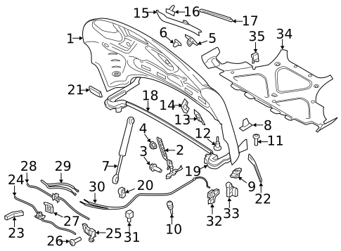 Lock & Hardware for 2025 Porsche Macan #4