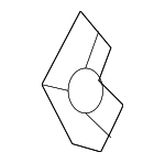 95B823429 - Body: Cushion for Porsche: Macan Image