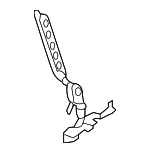 95B823302F - : Hood Hinge for Porsche Image