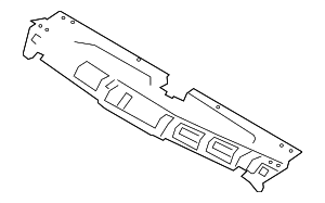 86370M7000 - Body: Sight Shield for Kia: Forte Image