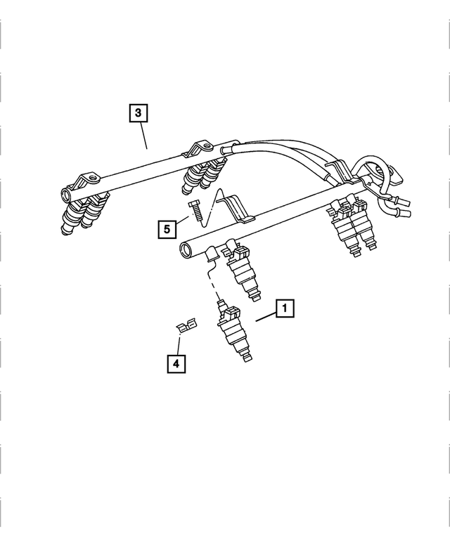 R8004082AC - : Fuel Injector Kit for Mopar Image