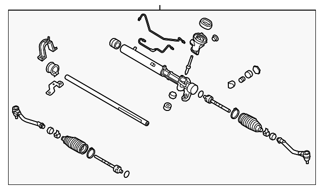Used OEM Kia Sedona Electric Power Steering Rack & Pinion – 2015-2018 – Direct Fit