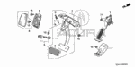 46991SJAA01 - : Bracket, Footrest for Acura: RL Image
