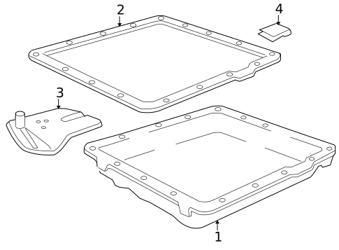Transmission Components for 2006 Saab 9-7x #0