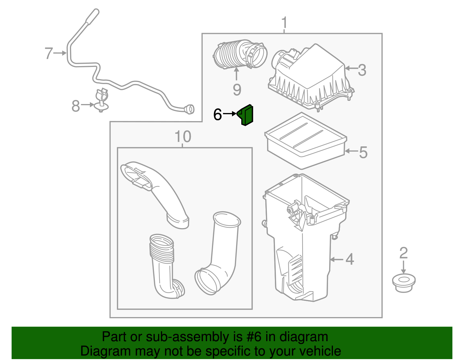 Ford Dealership 2011-2019 Ford Fiesta Motorcraft™ Filter FA-1905