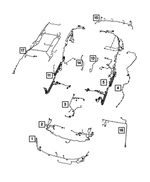 68360163AD - : Front Fascia Wiring for Mopar Image