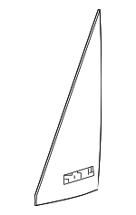 68256269AA - Body: Vent Glass for Jeep: Renegade Image