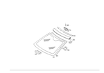 2036701800 - : Windshield for Mercedes-Benz: 180C, C230, C320 Image
