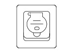 855300C081 - Body: Power Outlet for Toyota Image
