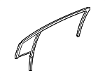 95321656 - : Passenger Side Rear Door Window Weatherstrip for Chevrolet: Cruze Image