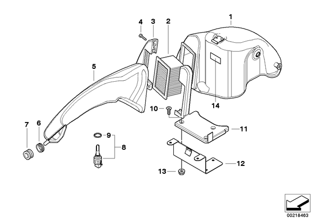 13717658931 - : Intake Manifold for BMW-Motorrad Image