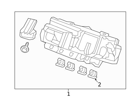 Fuse & Relay for 2021 Honda Pilot #1