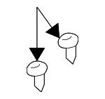 11609946 - Body: Bellcrank Bolt for Chevrolet: HHR, Trailblazer, Trailblazer EXT | GMC: Envoy, Envoy XL | Oldsmobile: Bravada Image