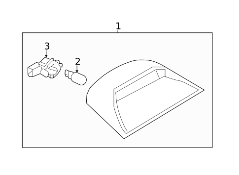 Bulbs - Chassis for 2019 Nissan Versa #2