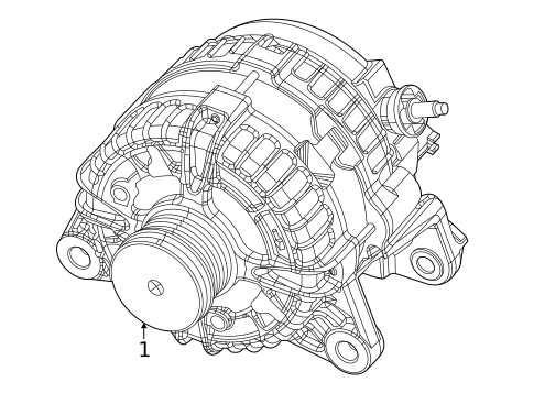 Alternator/Generator & Related Components for 2023 Jeep Grand Wagoneer #0