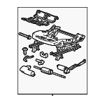 22795836 - Body: Cushion Frame for Cadillac: SRX Image