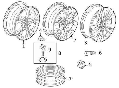 Wheels for 2023 Honda HR-V #0