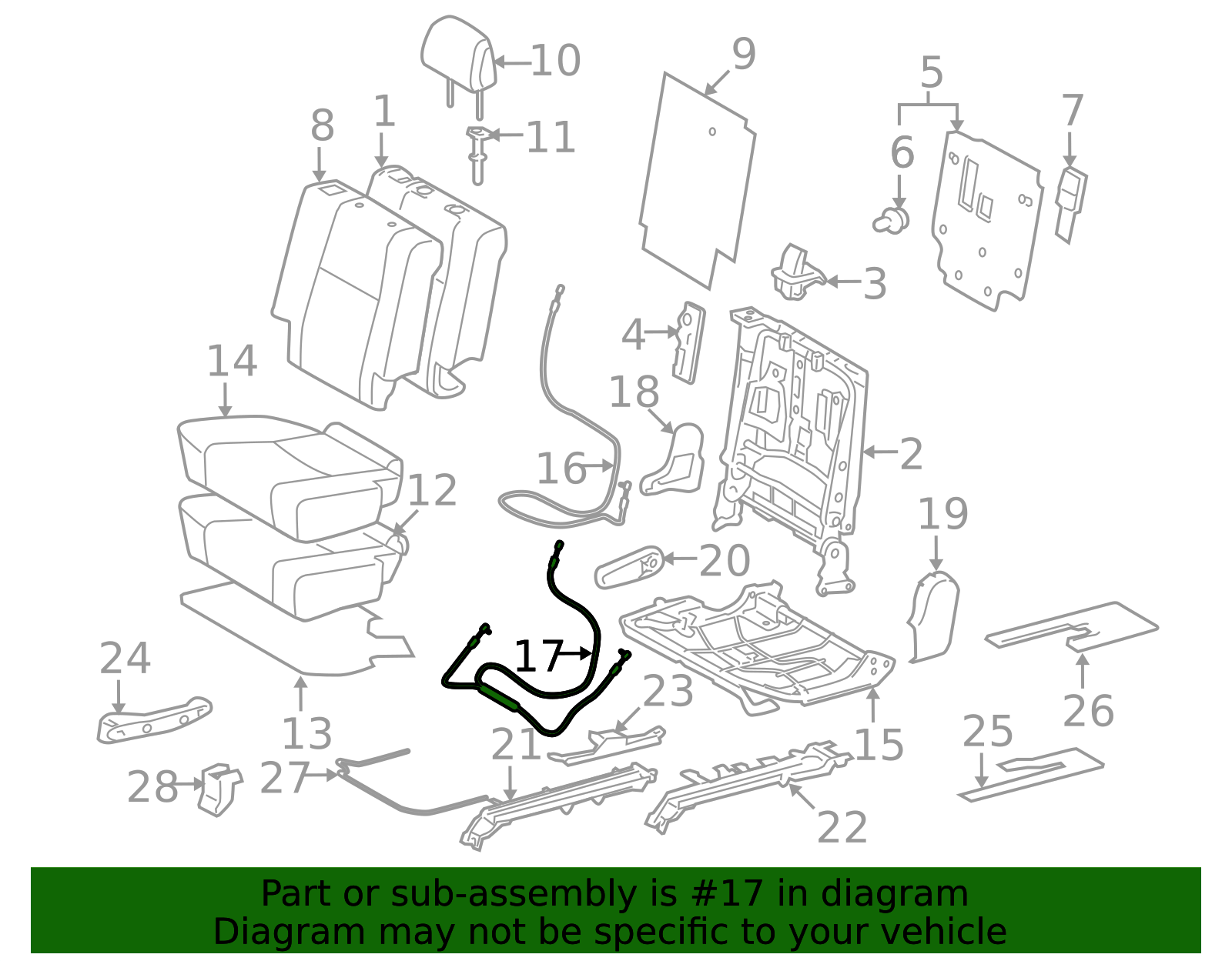 Genuine OEM Toyota / Lexus Front Dash A/C Air Vent Set – Fits 4Runner 2010-2024, Left & Right, Japan