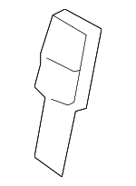 7299660160C0 - Body: Seat Back Panel Cap for Toyota Image