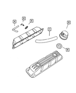 53031135 - Engine 5.9L Eight Cylinder: Crankcase Vent Valve for Mopar Image