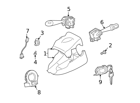 Switches for 2005 Scion xB #1