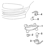 5976411 - Electrical: Park/Marker Lamp for GM Image
