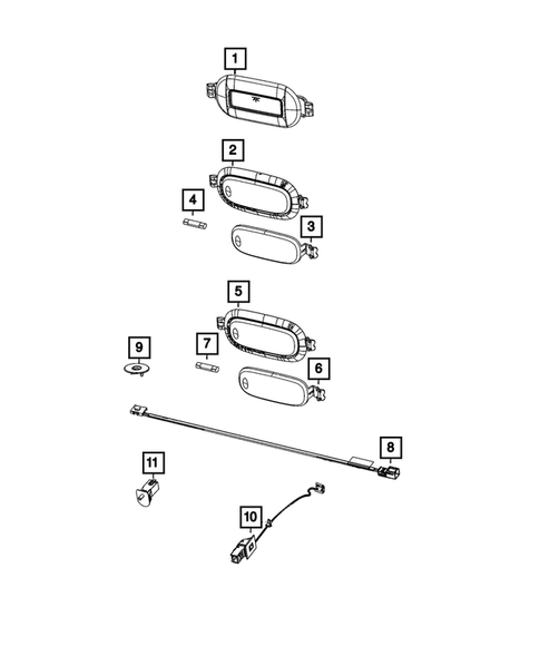 Lamps, Interior and Exterior for 2023 Ram 2500 #8